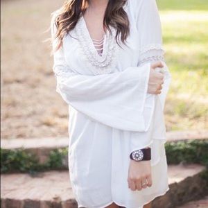NWT: White Dress / Cover Up